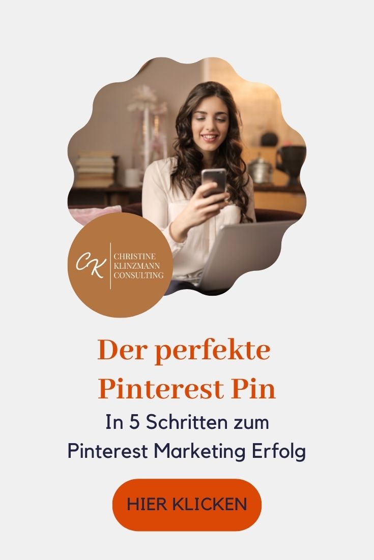 So geht's: Optimiere jeden Pin, mache ihn in 5 Schritten zum perfekten Pinterest Pin. Meine Tipps für klickstarke Pins: Format, Design, Headline, ...