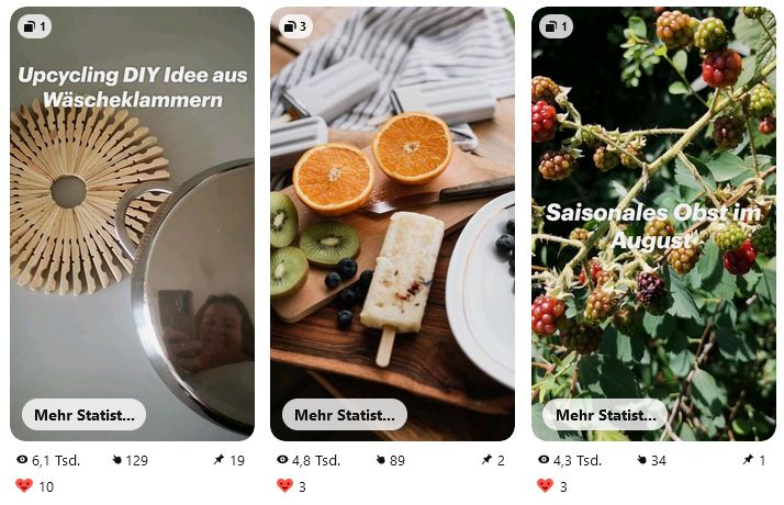 Idea Pins erstellen: Anleitung, Potential & Beispiele für eure viralen Idea Pins auf Pinterest - Storytelling für Pinterest Profis