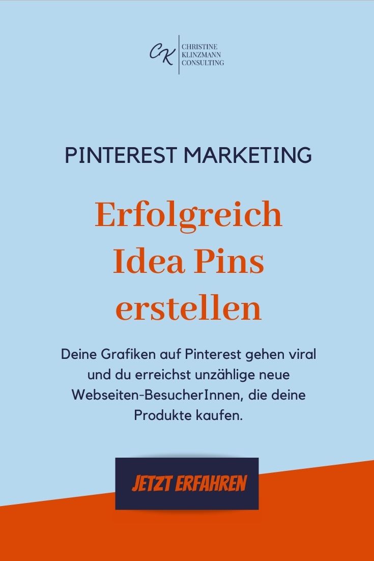 Idea Pins erstellen: Anleitung, Potential & Beispiele für eure viralen Idea Pins auf Pinterest - Storytelling für Pinterest Profis